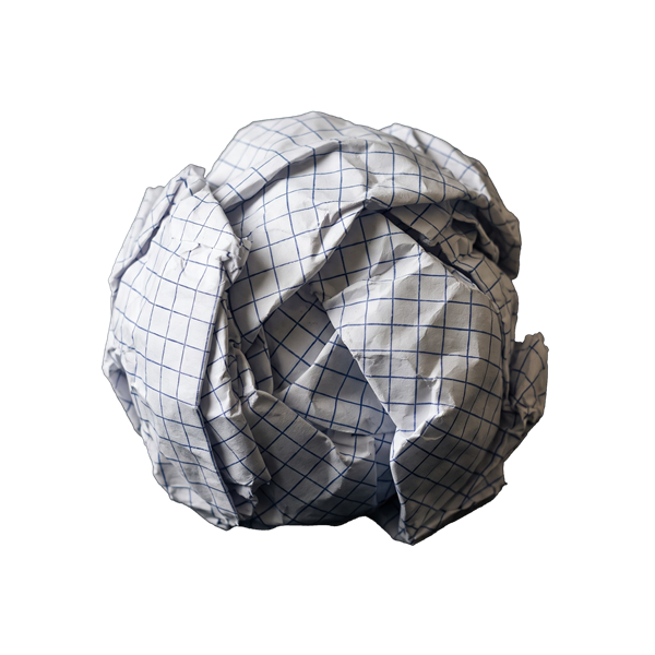 Flying paper ball